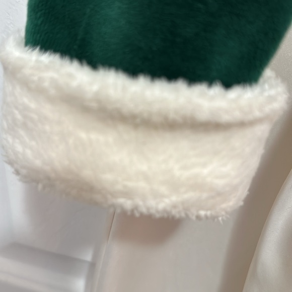 VINTAGE AMERICAN GIRL BITTY BABY GIRLS HOLIDAY CHRISTMAS VELVET DRESS - Size 7 - Picture 4 of 7